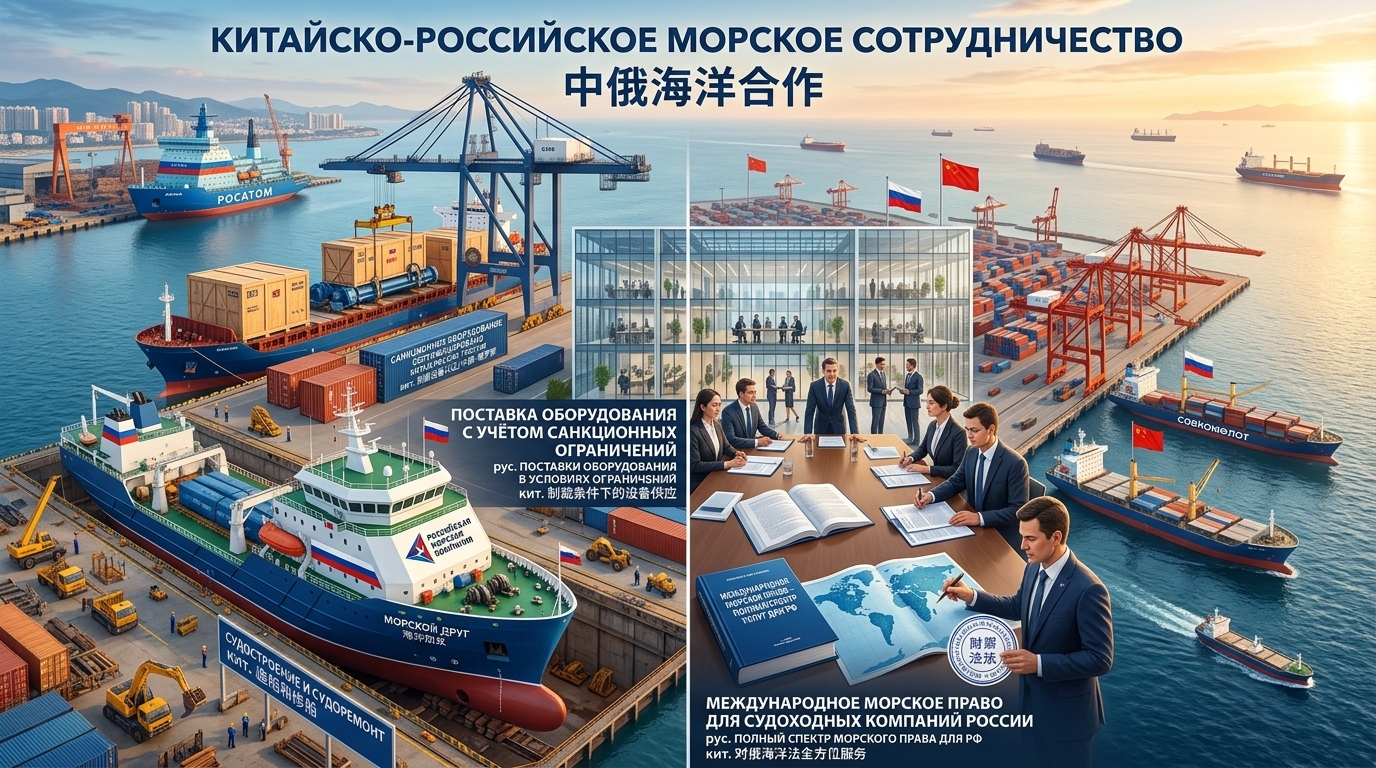 Китайско-российское морское сотрудничество: порты, судостроение, поставки