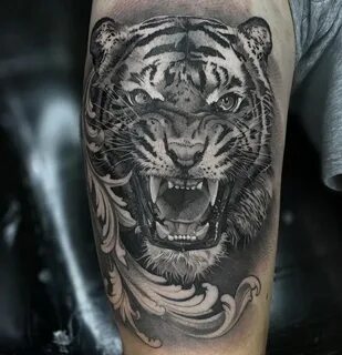 Тату тигр значение | + фото татуировок | Идеи 