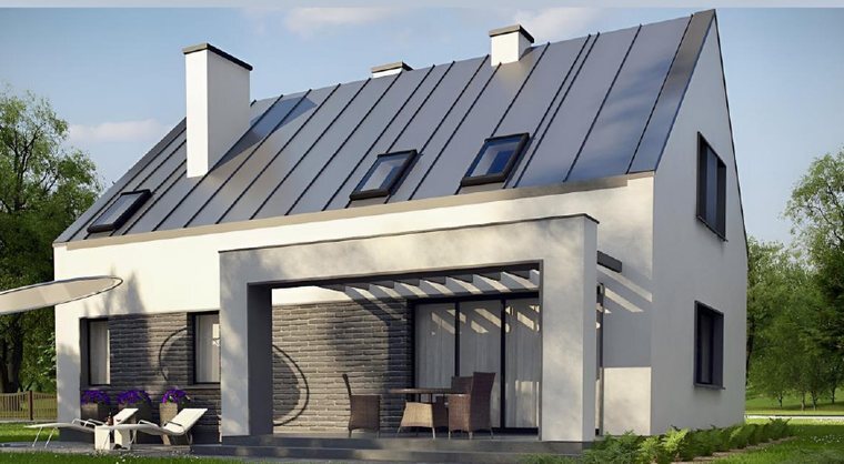 Проект дома 200.44 м², 2 этажа