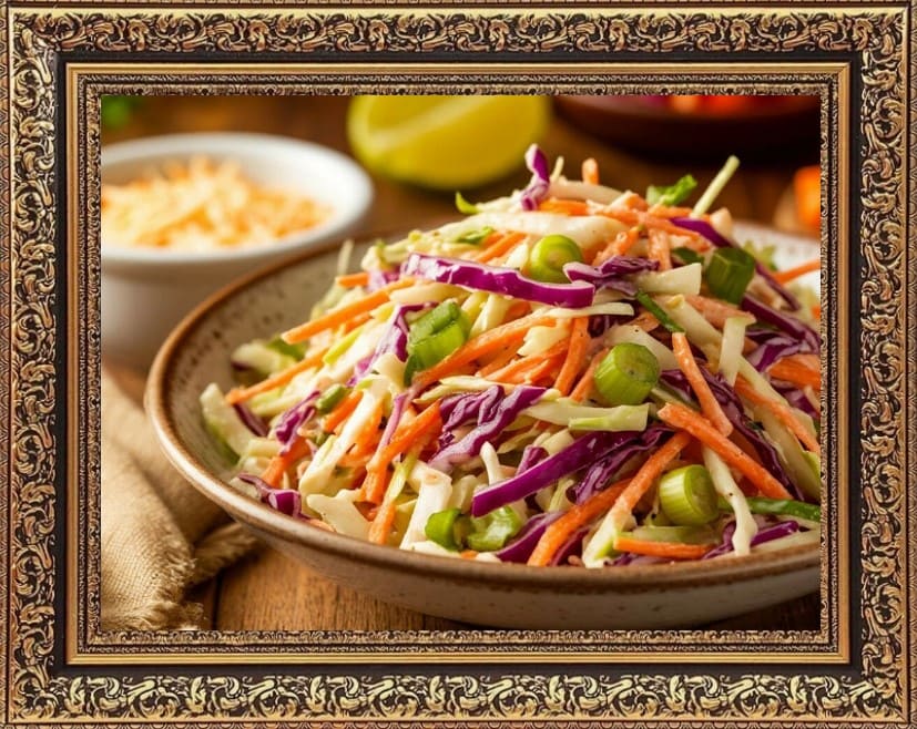 Салат Коул слоу с йогуртом и горчицей