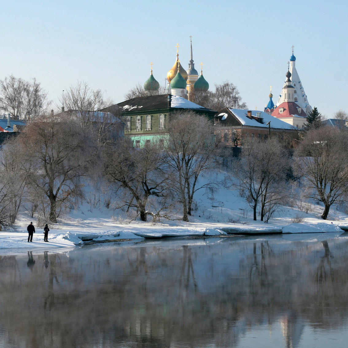 Зима в Коломне