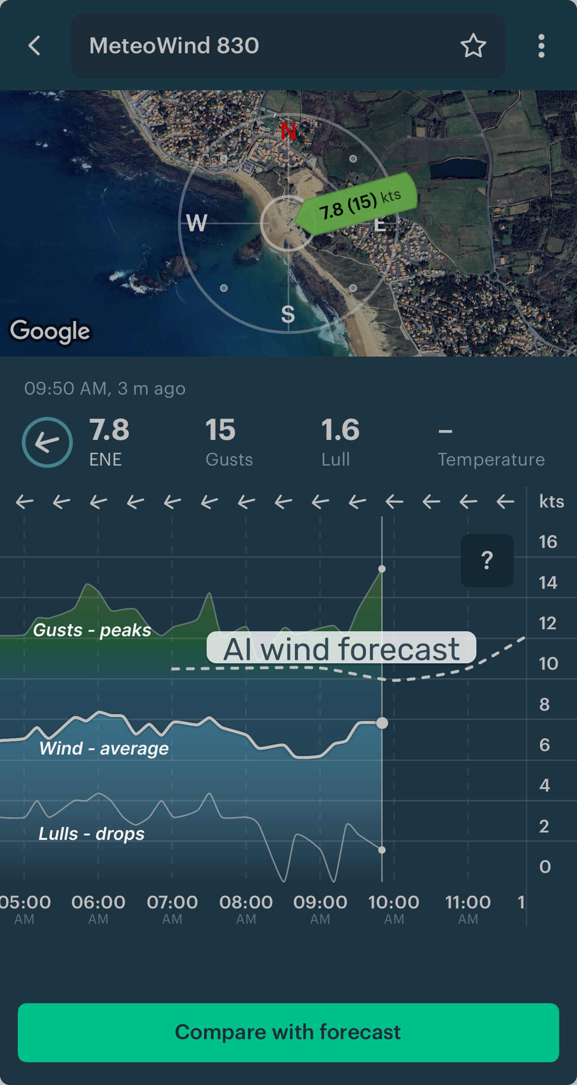 Live wind
