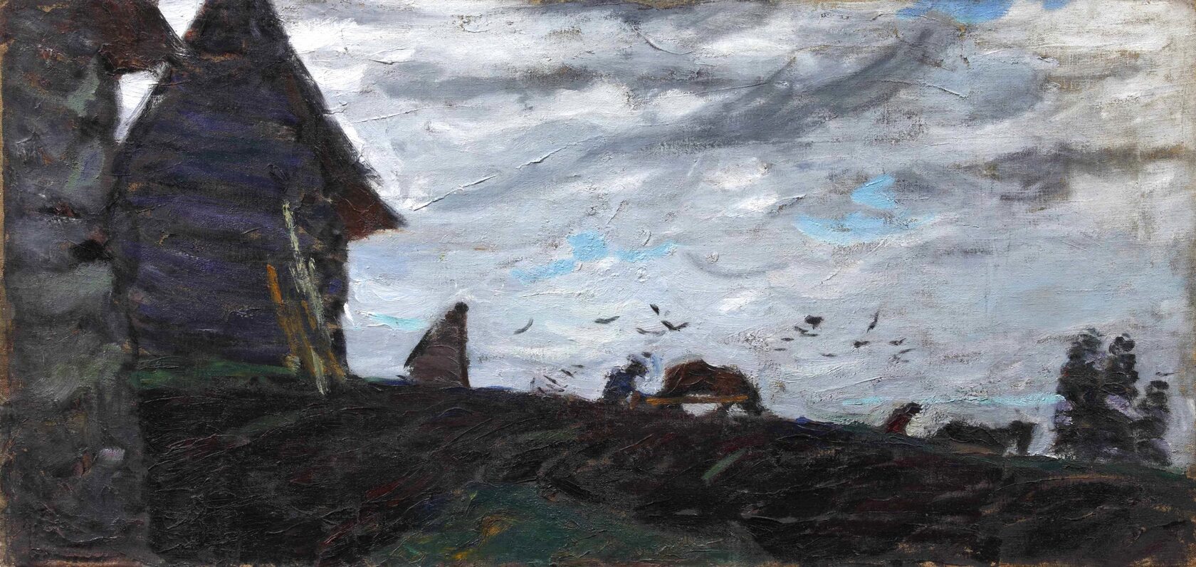  На пашне. 1910-е 