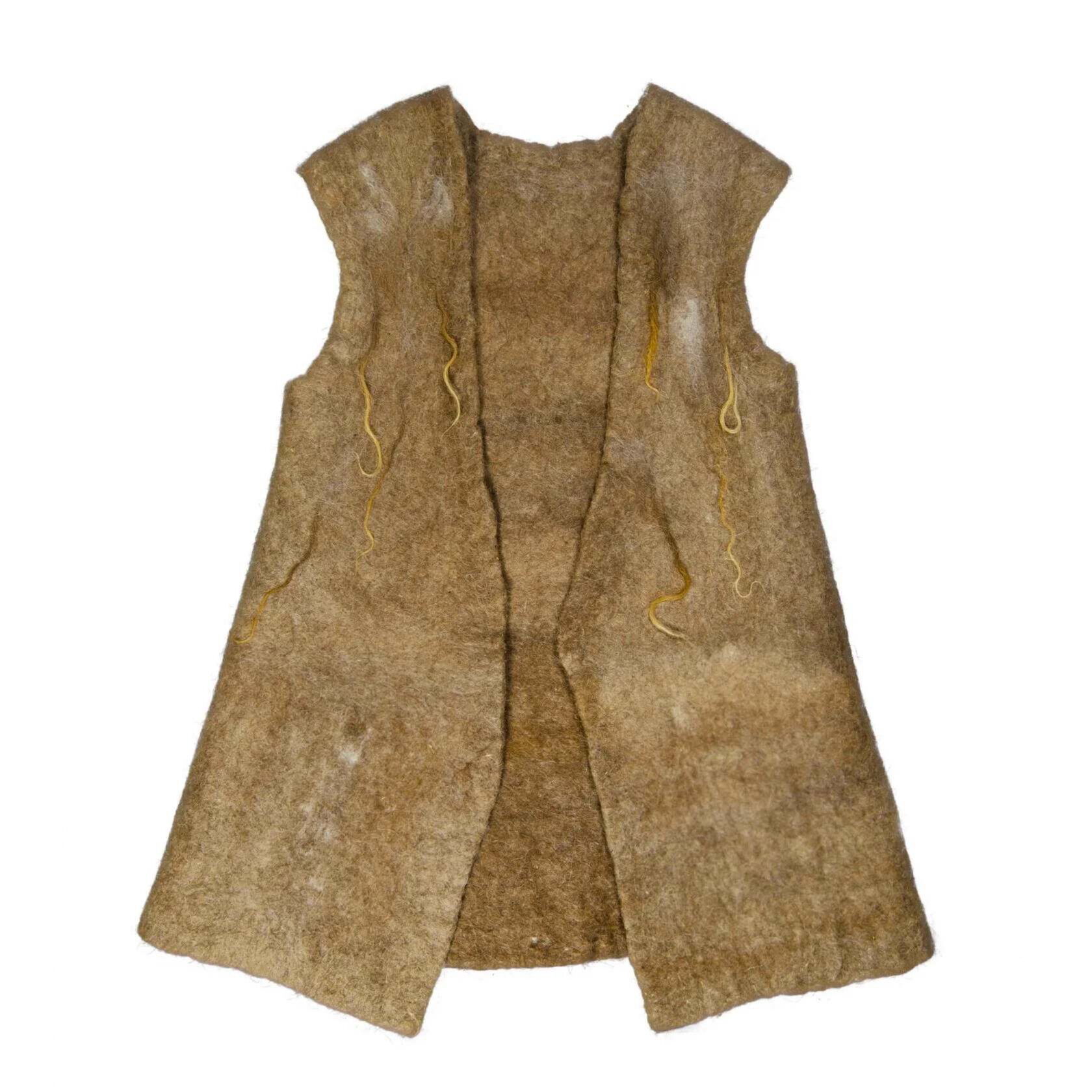 Жилет цельноваляный из ВШ №1620/1 BACTRIWOOL