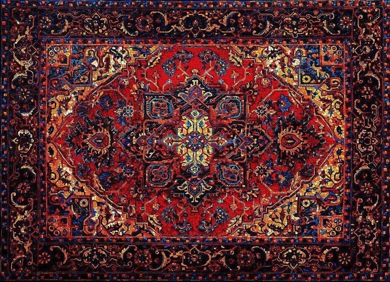 Большой Лебовски персидский ковер