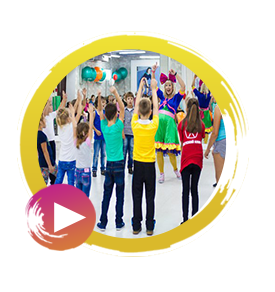 поролоновое шоу на детский праздник