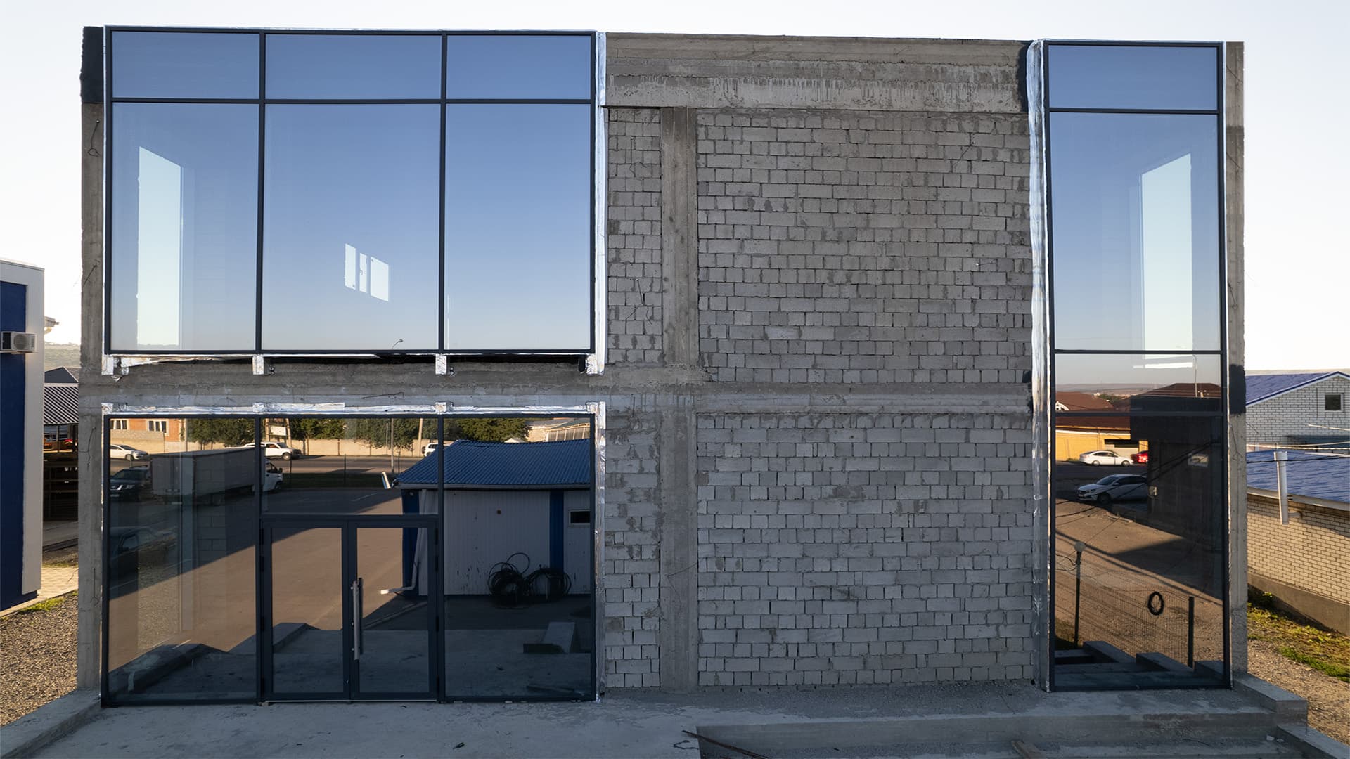 Парк Отель Архыз — панорамное остекление MEOT