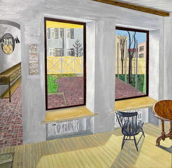 Painting by Vladimir Mikhailovich Tolkachev "My World"