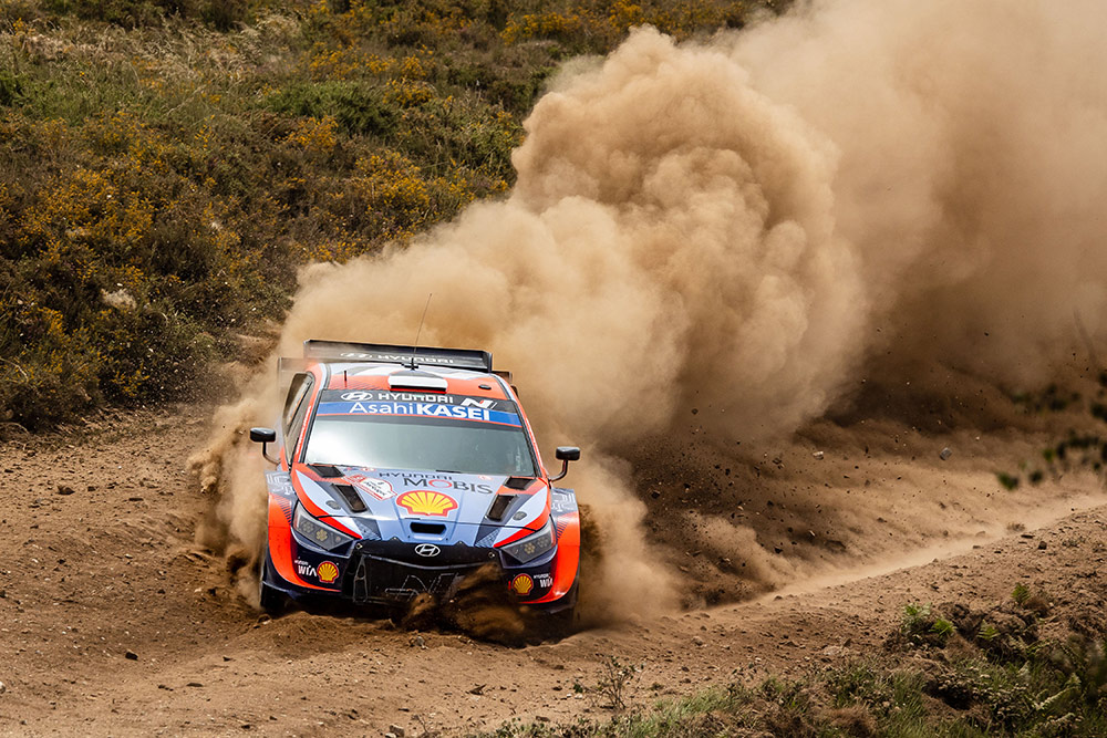 Отт Тянак и Мартин Ярвеоя, Hyundai i20 N Rally1 (ALZ WR 904), ралли Португалия 2022