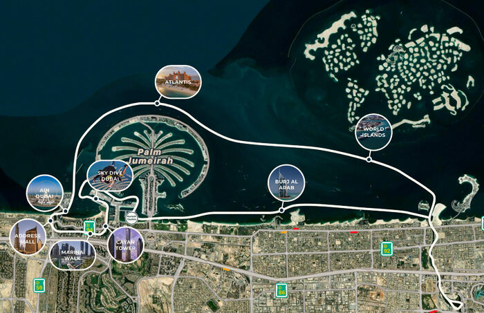 Yacht Routs Dubai