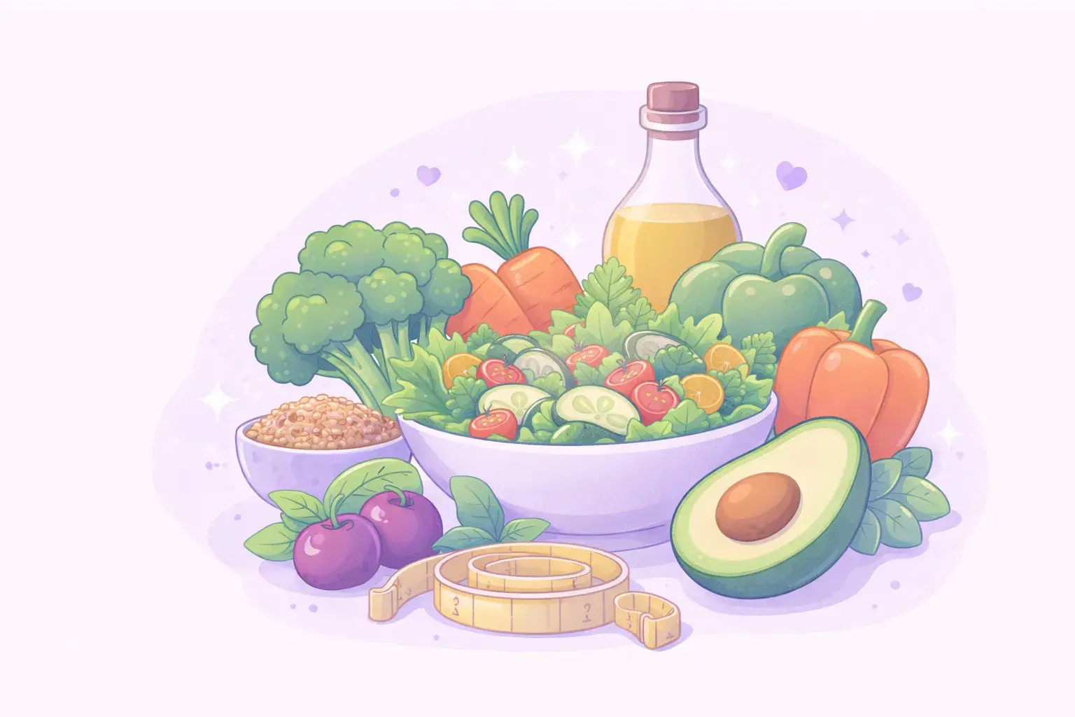 Здоровая диета и овощи