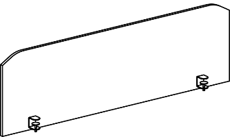 Экран с креплением, ХАБ, арт. 3027