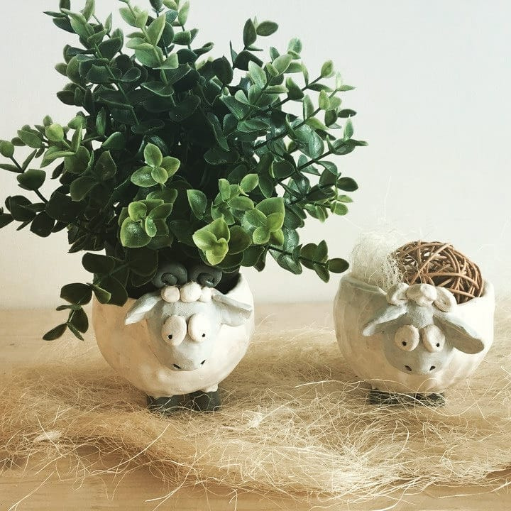 DIY clay flower planter, beginner-friendly pottery making Toronto item
