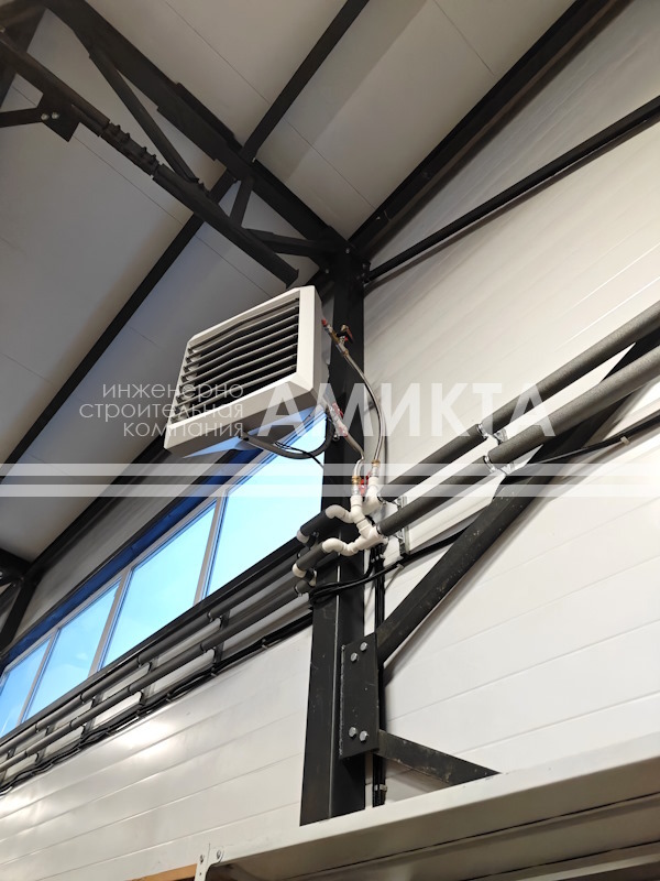 Портфолио - монтаж отопления и дизельной котельной для склада. Санкт ...