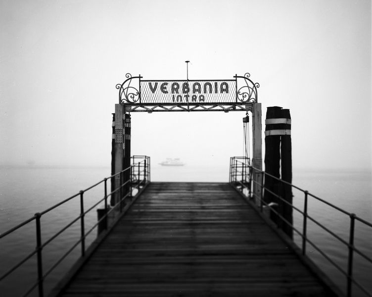 Verbania Intra. Italy. BW negative 4x5 inch 2009