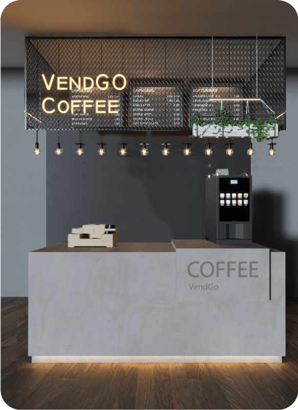 Купить вендинговые кофейные аппараты для бизнеса от производителя VendGo