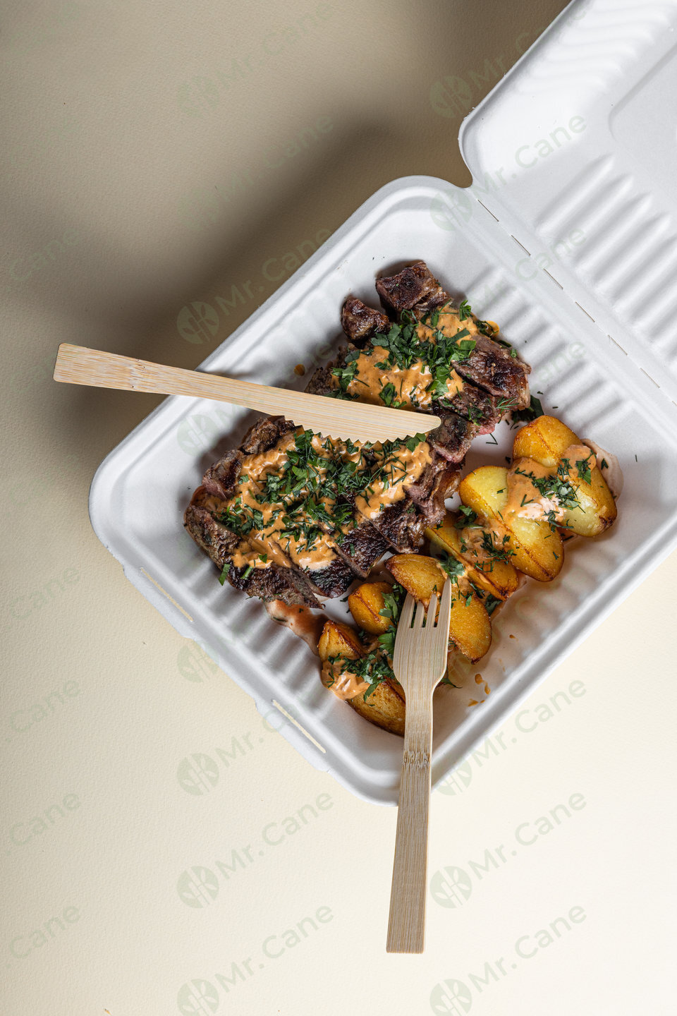 нож из бамбука