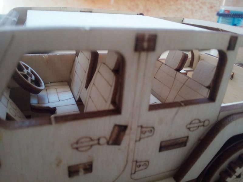 Конструктор для самостоятельной сборки &quot;Джип​&quot;