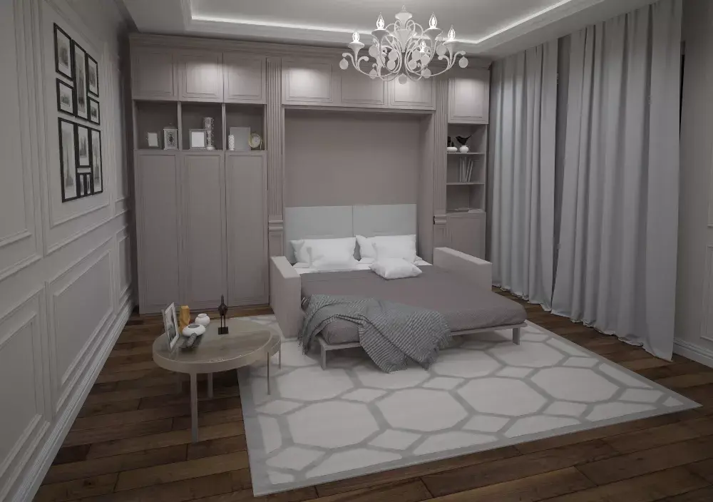 Двуспальные шкаф-кровати фото 2