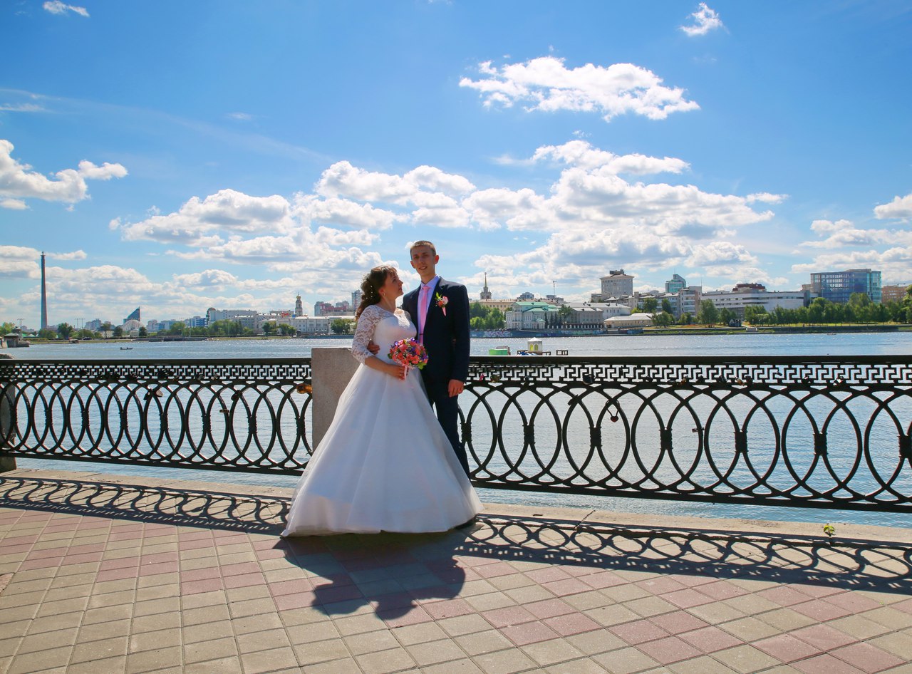 Свадьба набережная Екатеринбург
