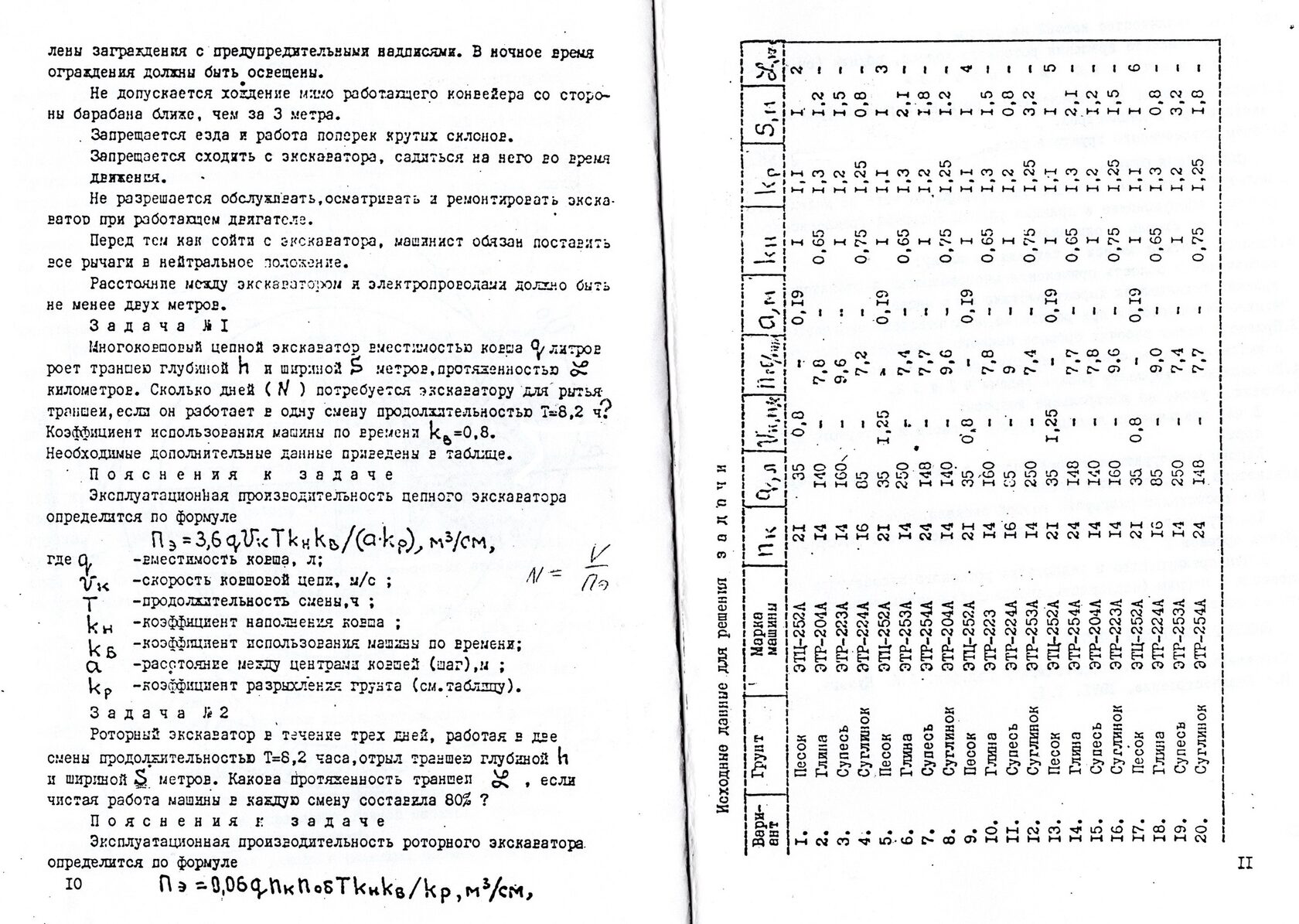 Многоковшовые экскаваторы