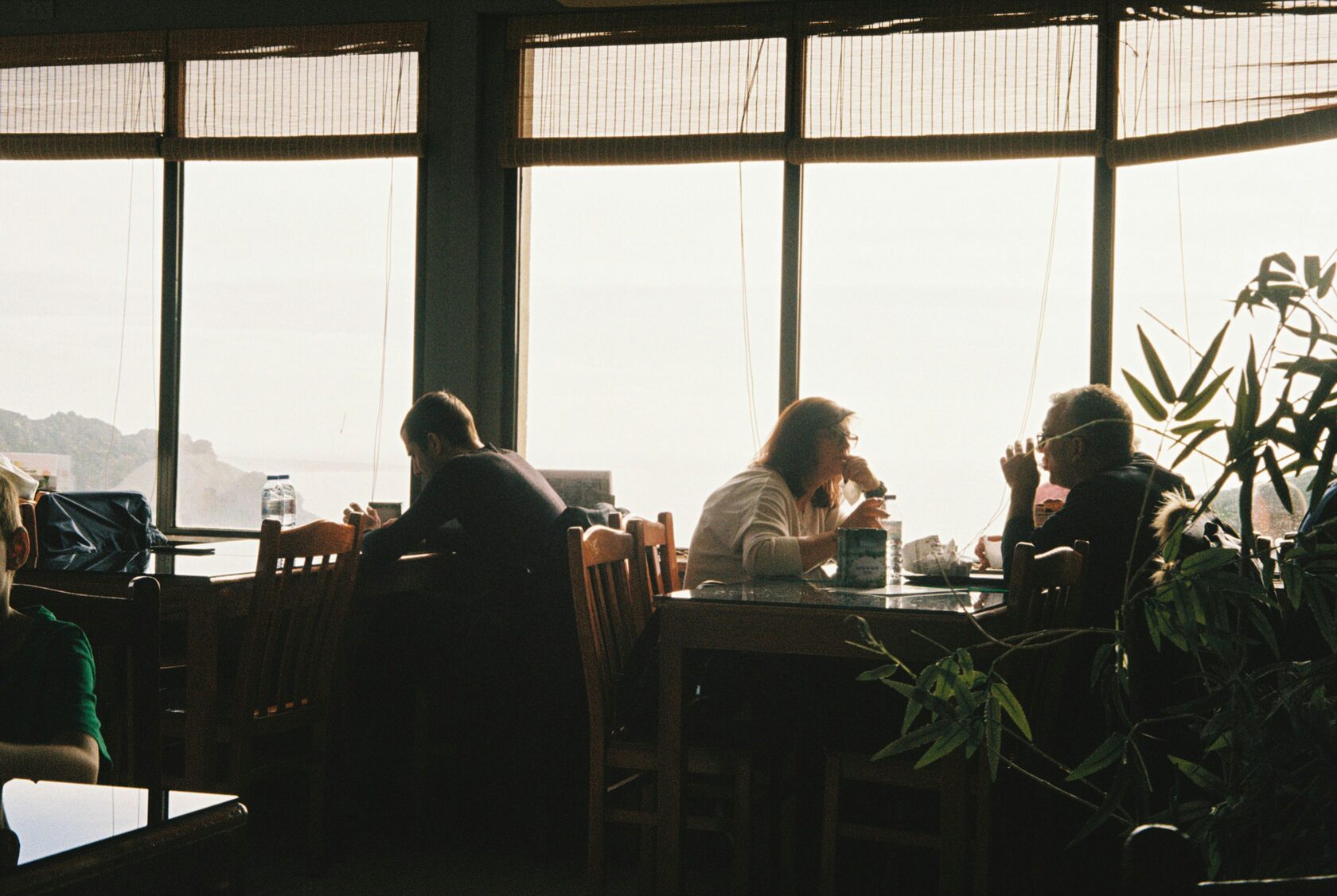 International guests having breakfast at boutique hotel in Italy