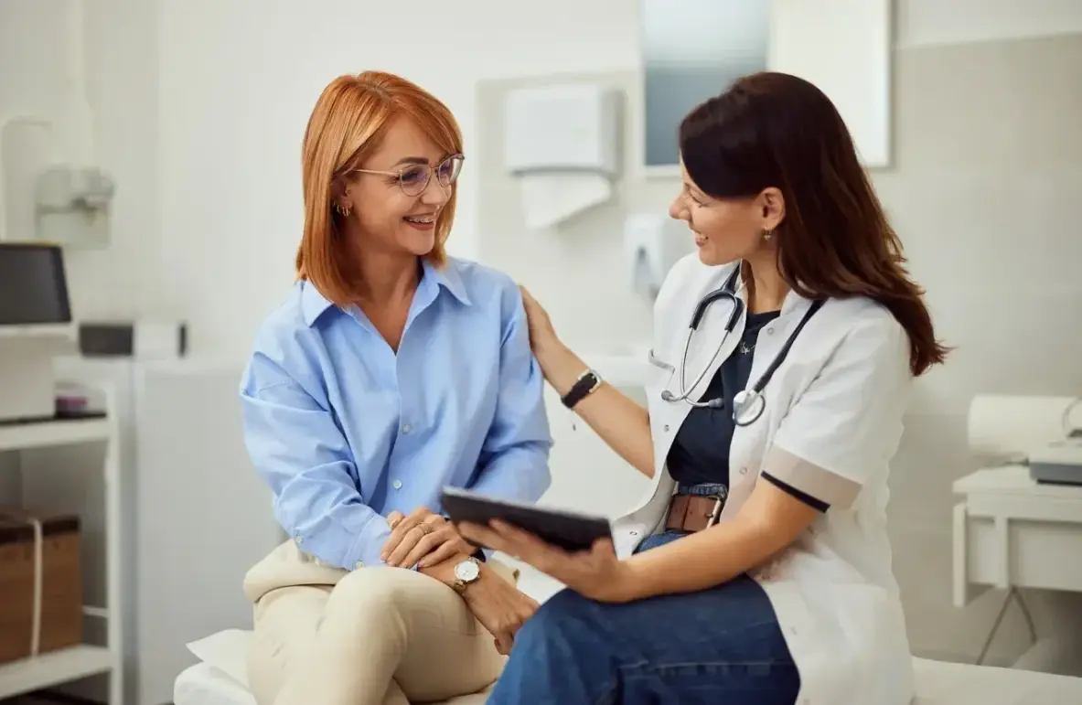 Женщина у врача