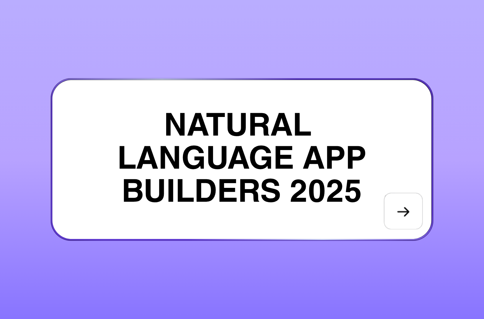 Natural-language-app-builders-2025