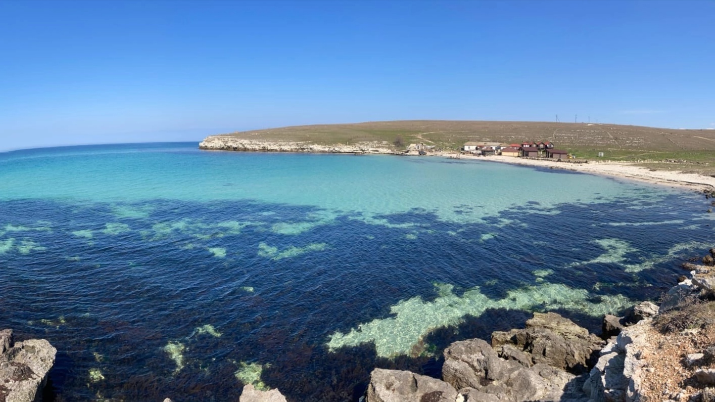 живописный вид на море с участка