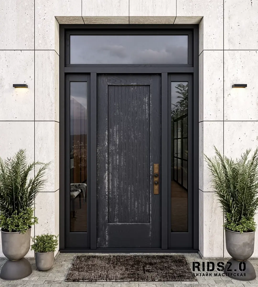 Входная дверь с терморазрывом в дом