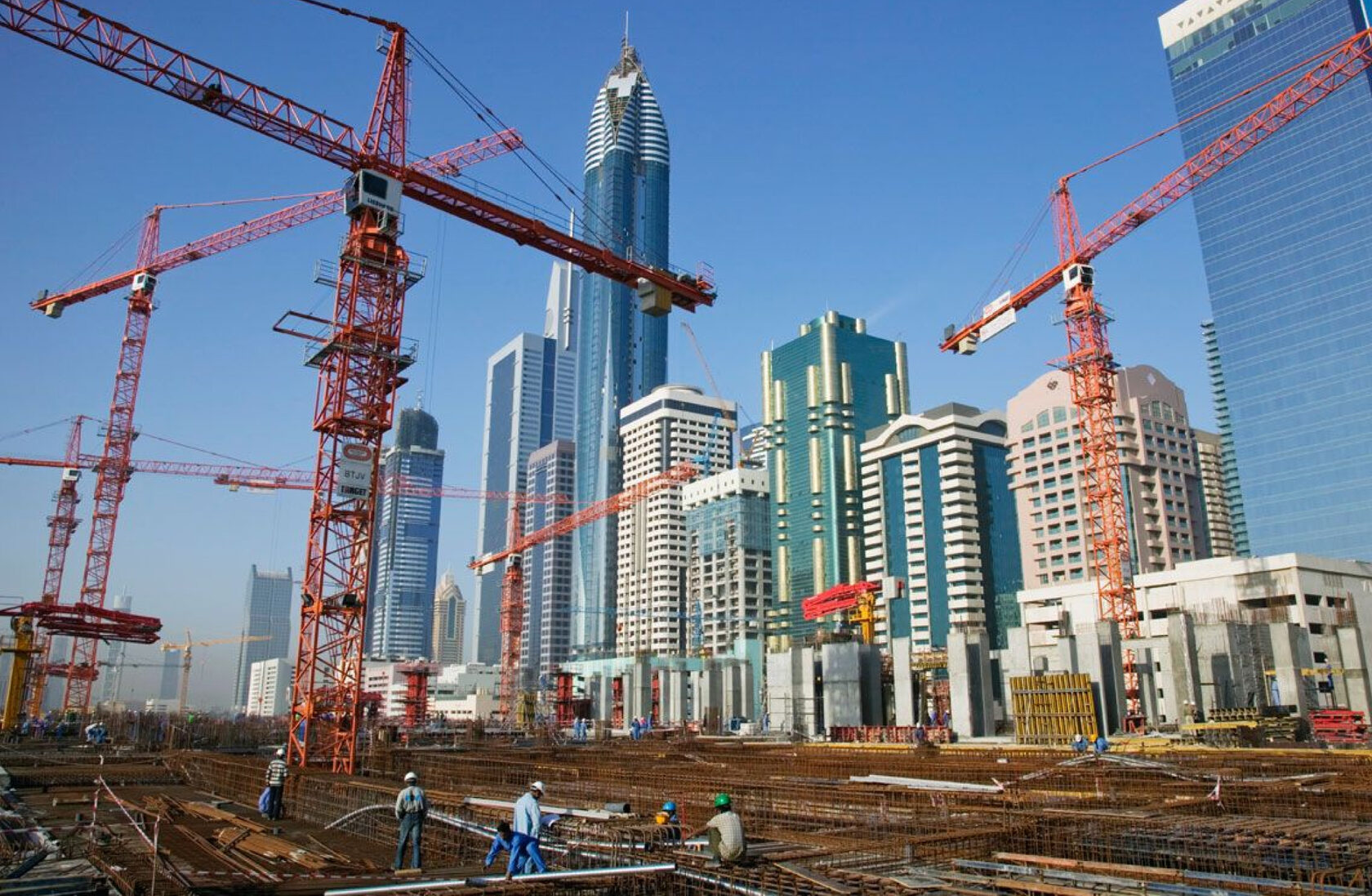W Dubai строится