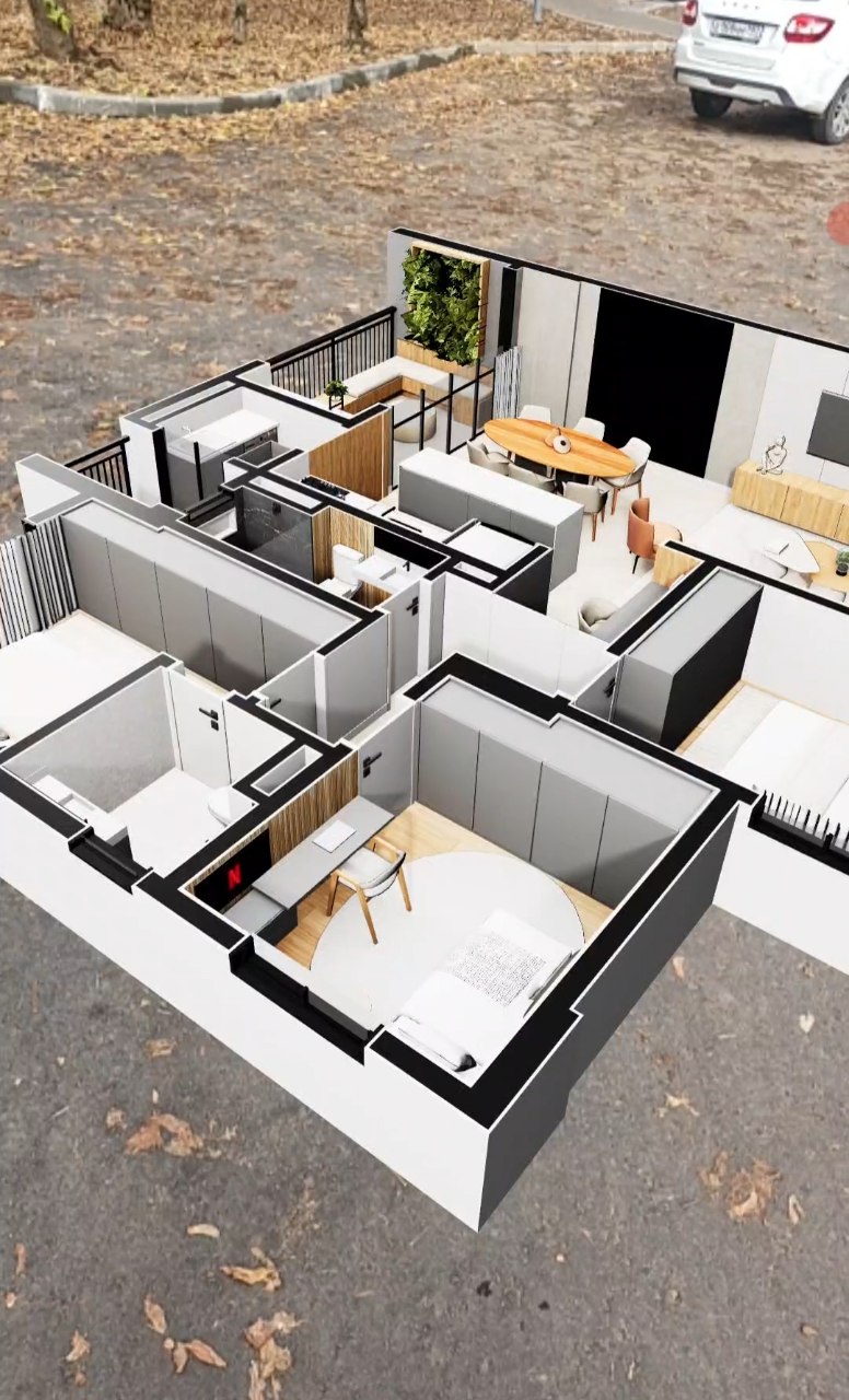 Интерактивная 3D-планировка