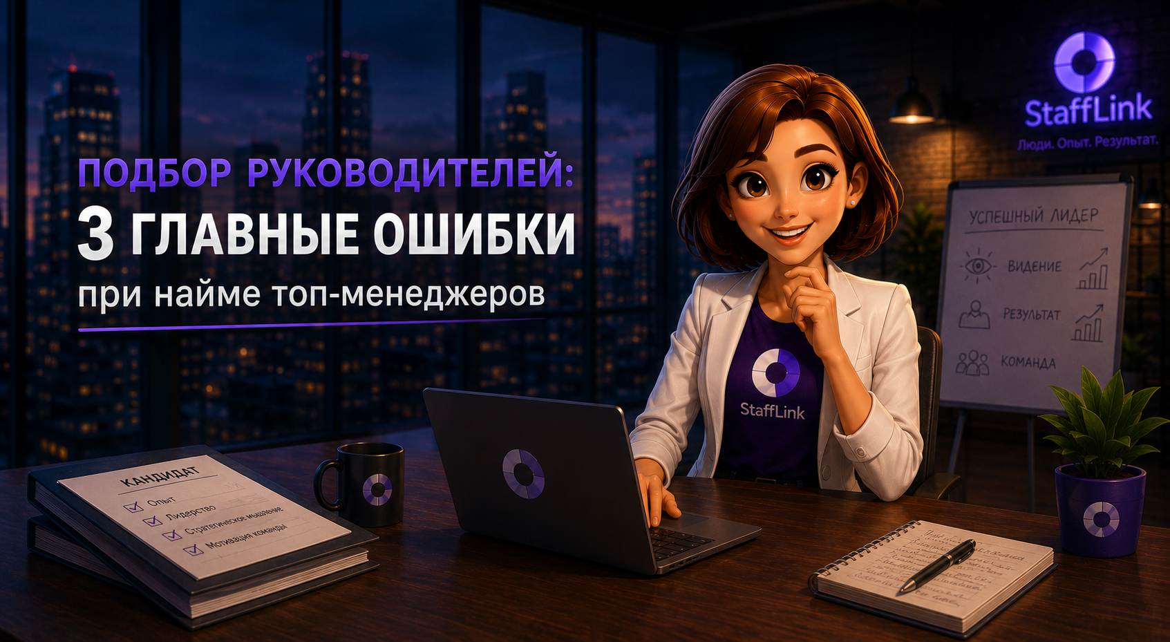 Подбор руководителей: ошибки при найме топ-менеджеров и оценка кандидатов