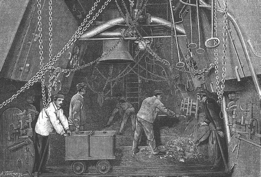 Инженеры-механики на первом паровом судне российского флота 19 века. 