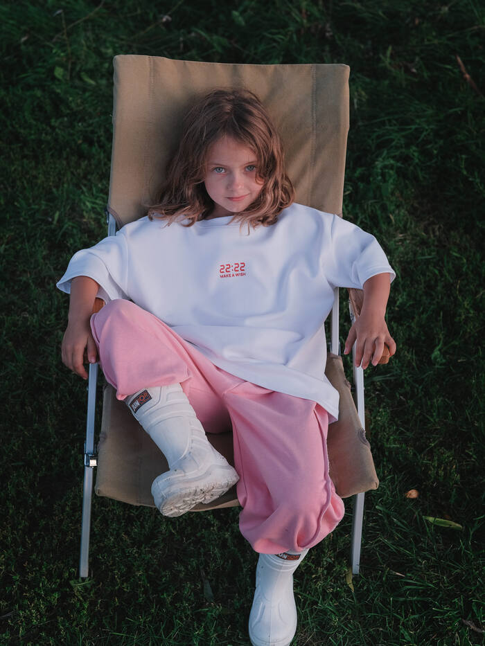 Girl on chair
