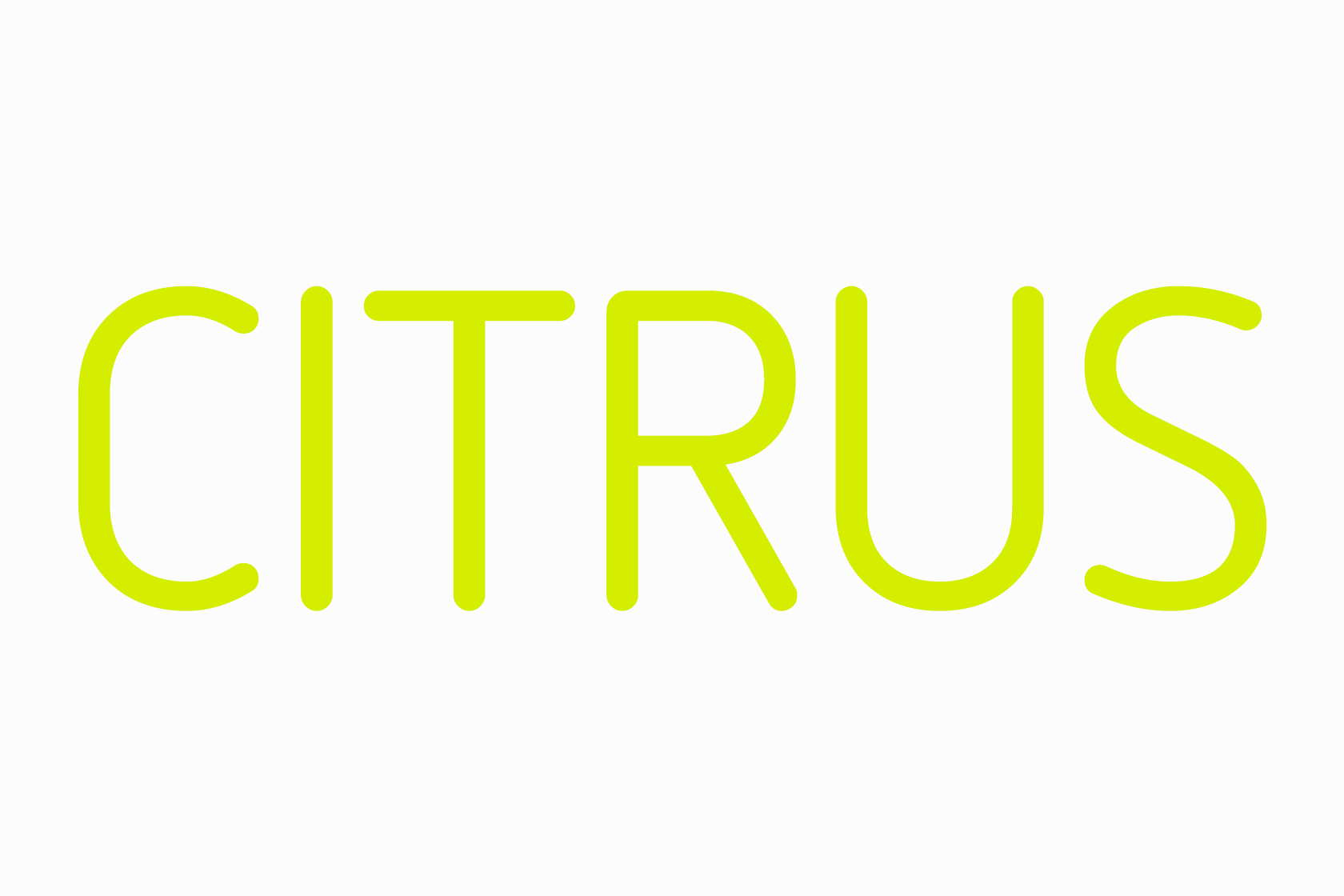 Шрифт Citrus, Юля Чайцына