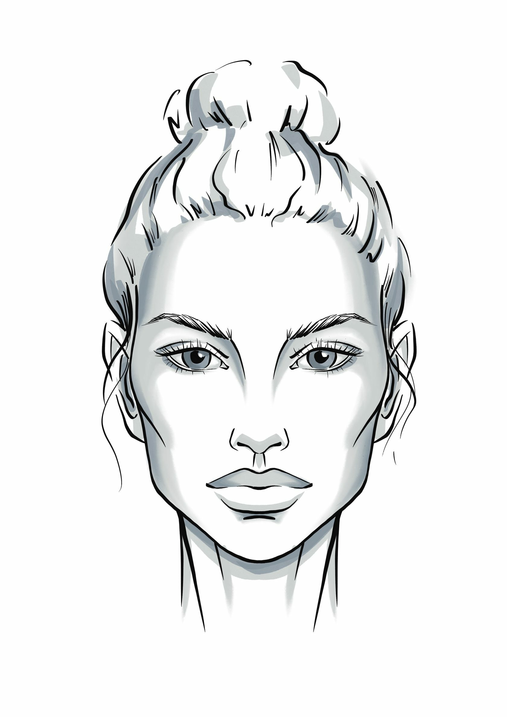 Learn How To Draw A Face In Easy Steps For Beginners