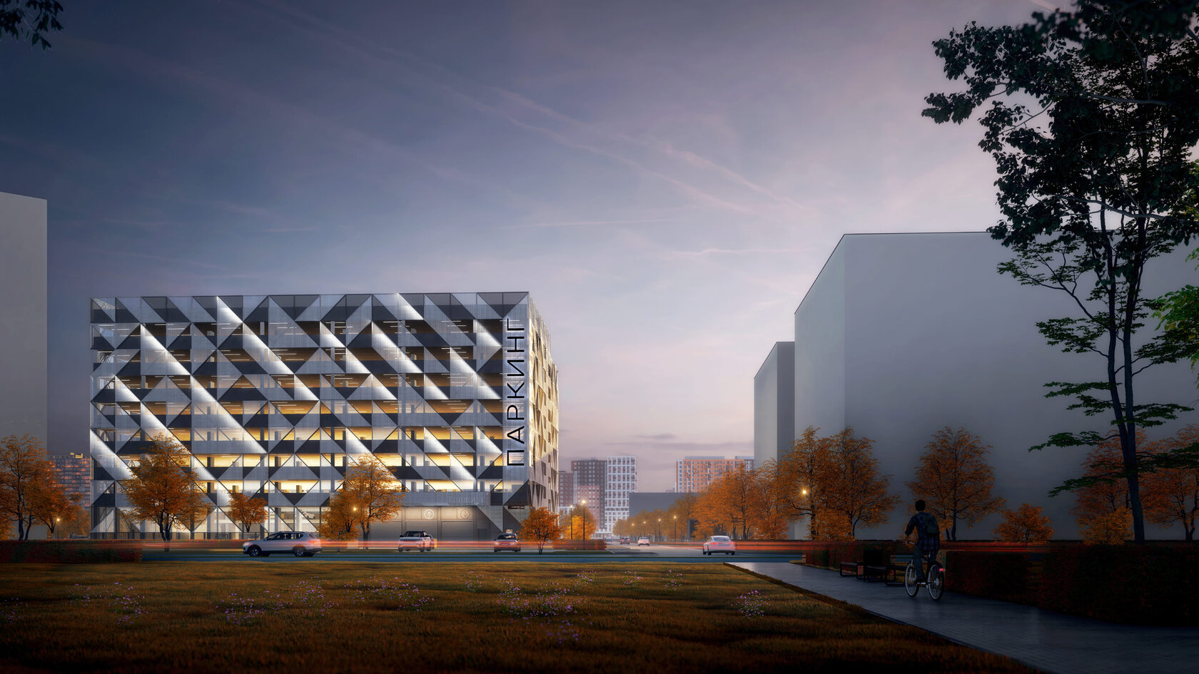 Parking Novosaratovka