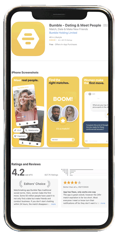 bumble dating app