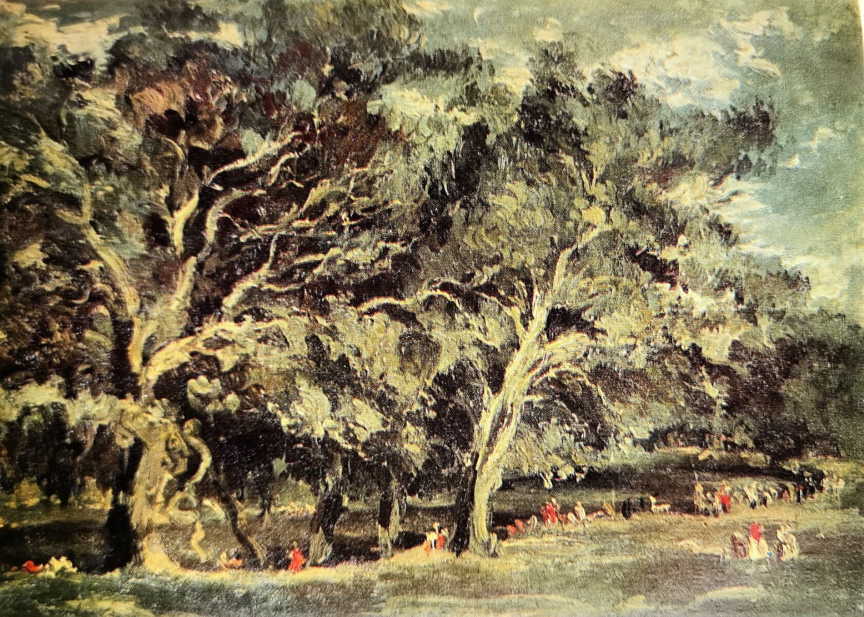 Пруд в Петровском парке, 1932 г.