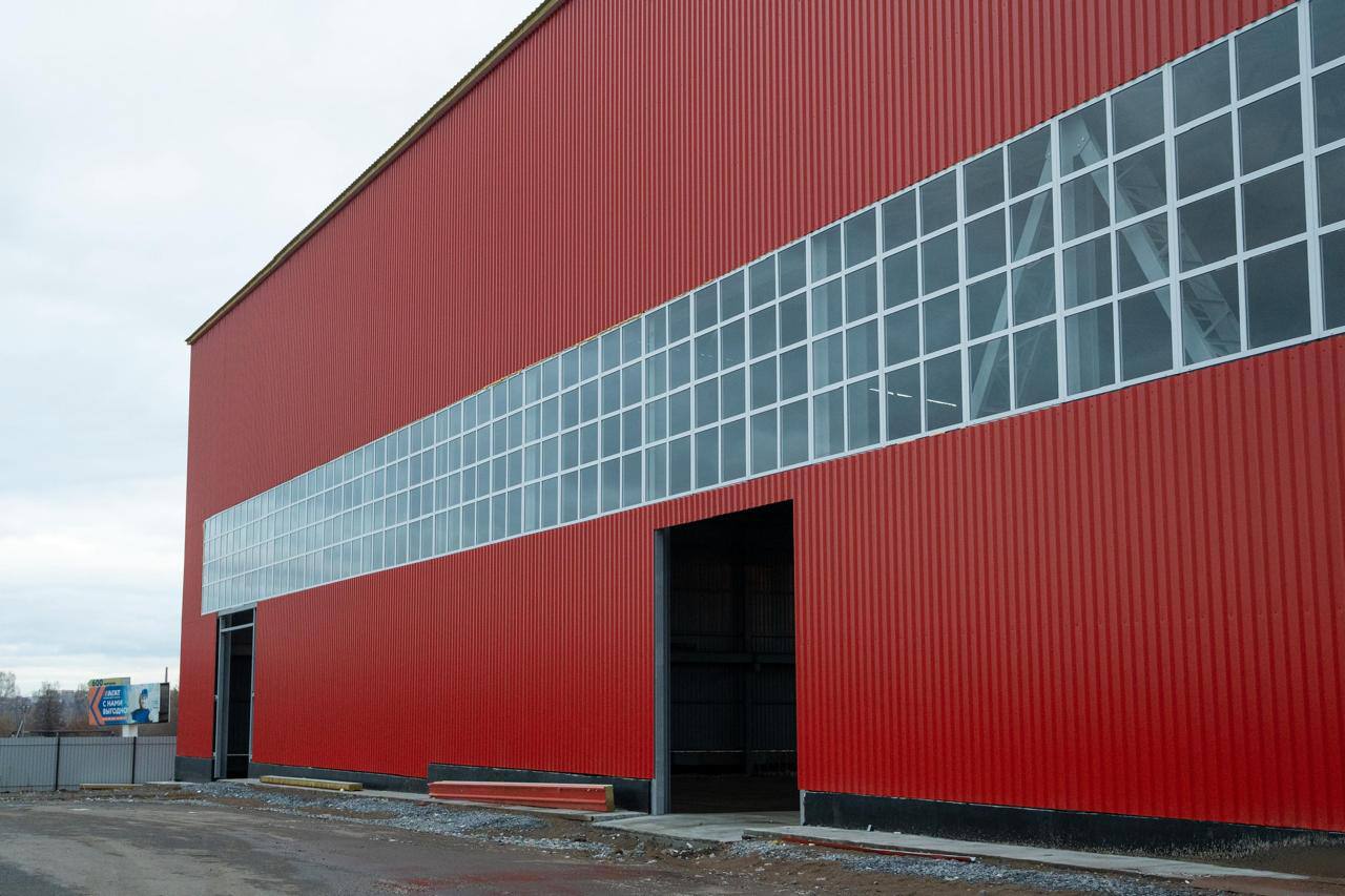 Строительство производственного корпуса