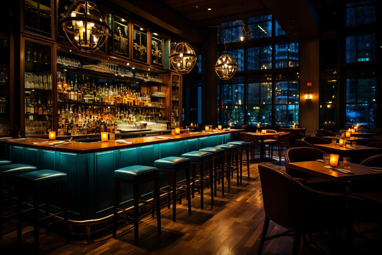 реклама бара ресторана