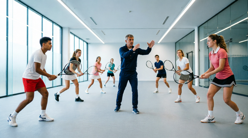 Секции большого тенниса