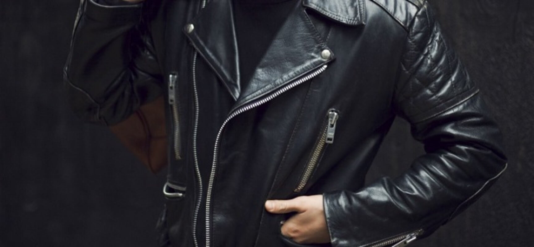 Smoking In Leather