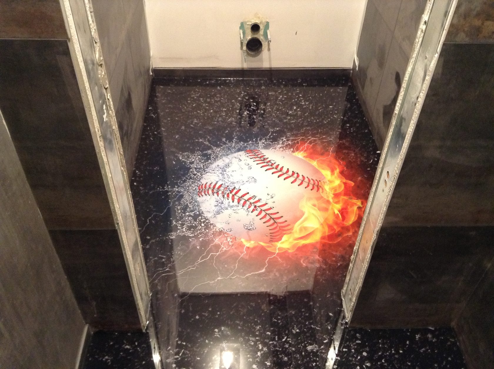 Наливной 3д пол