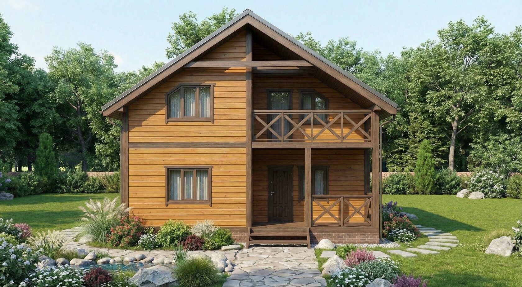 Фасад дома 1