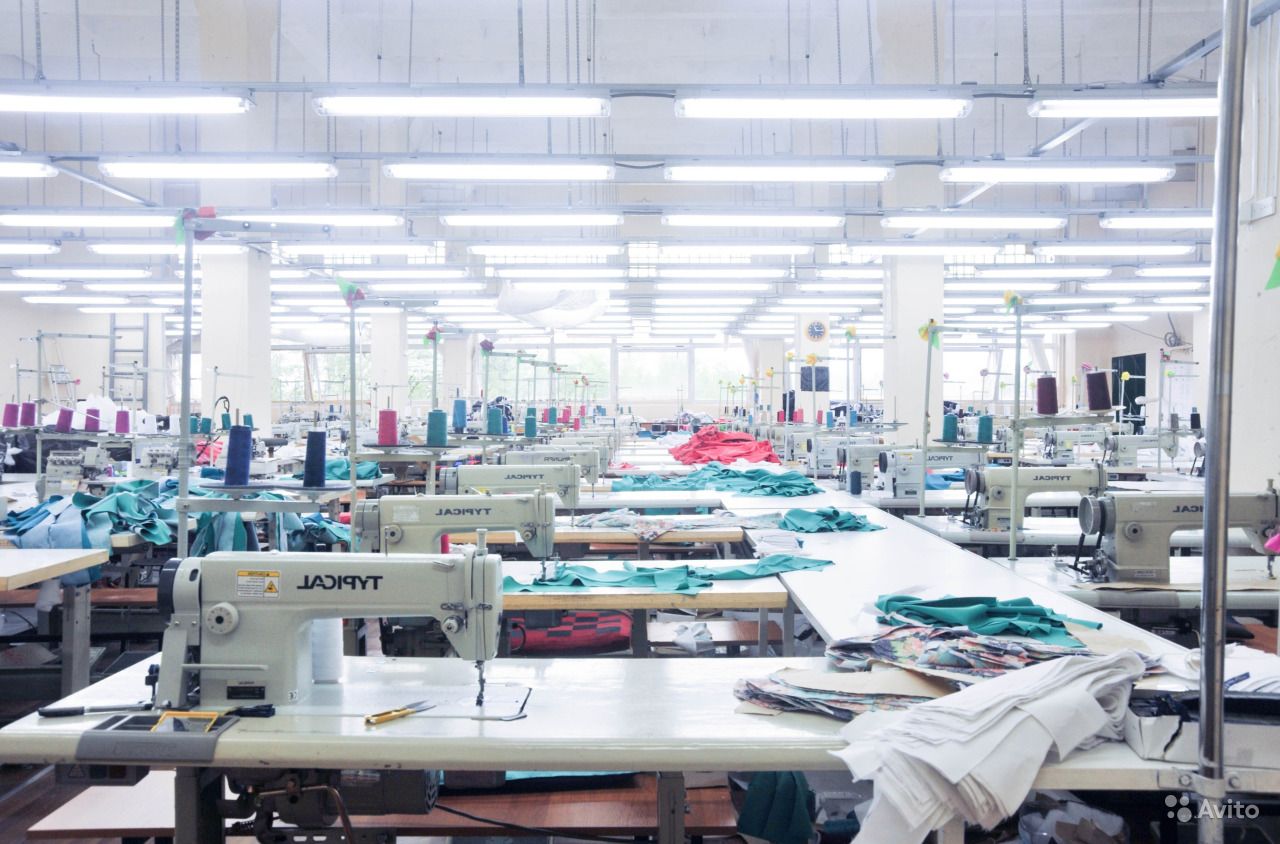 Фабрика пошива одежды