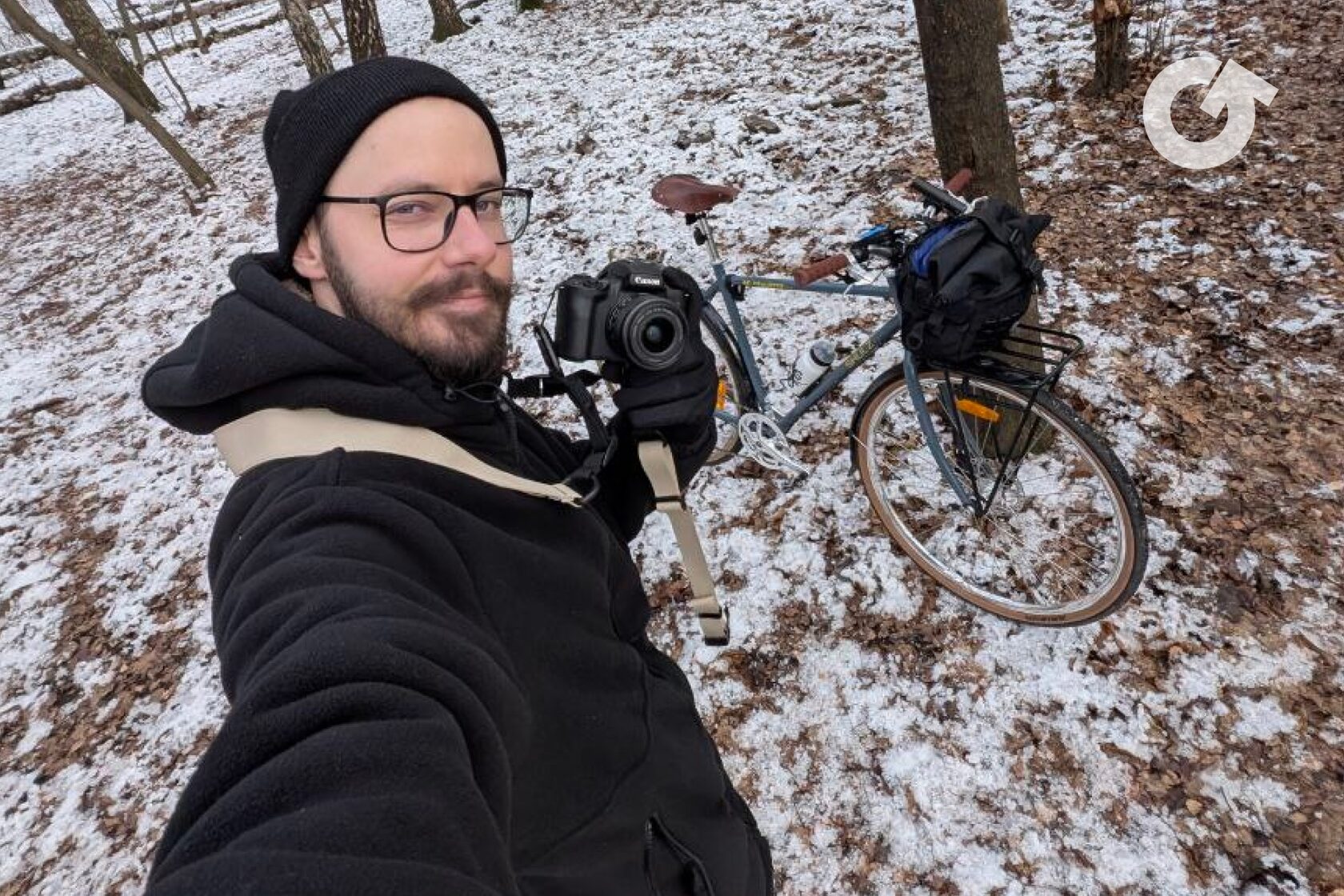 Автор статьи Александр с велосипедом Shulz OK Commuter