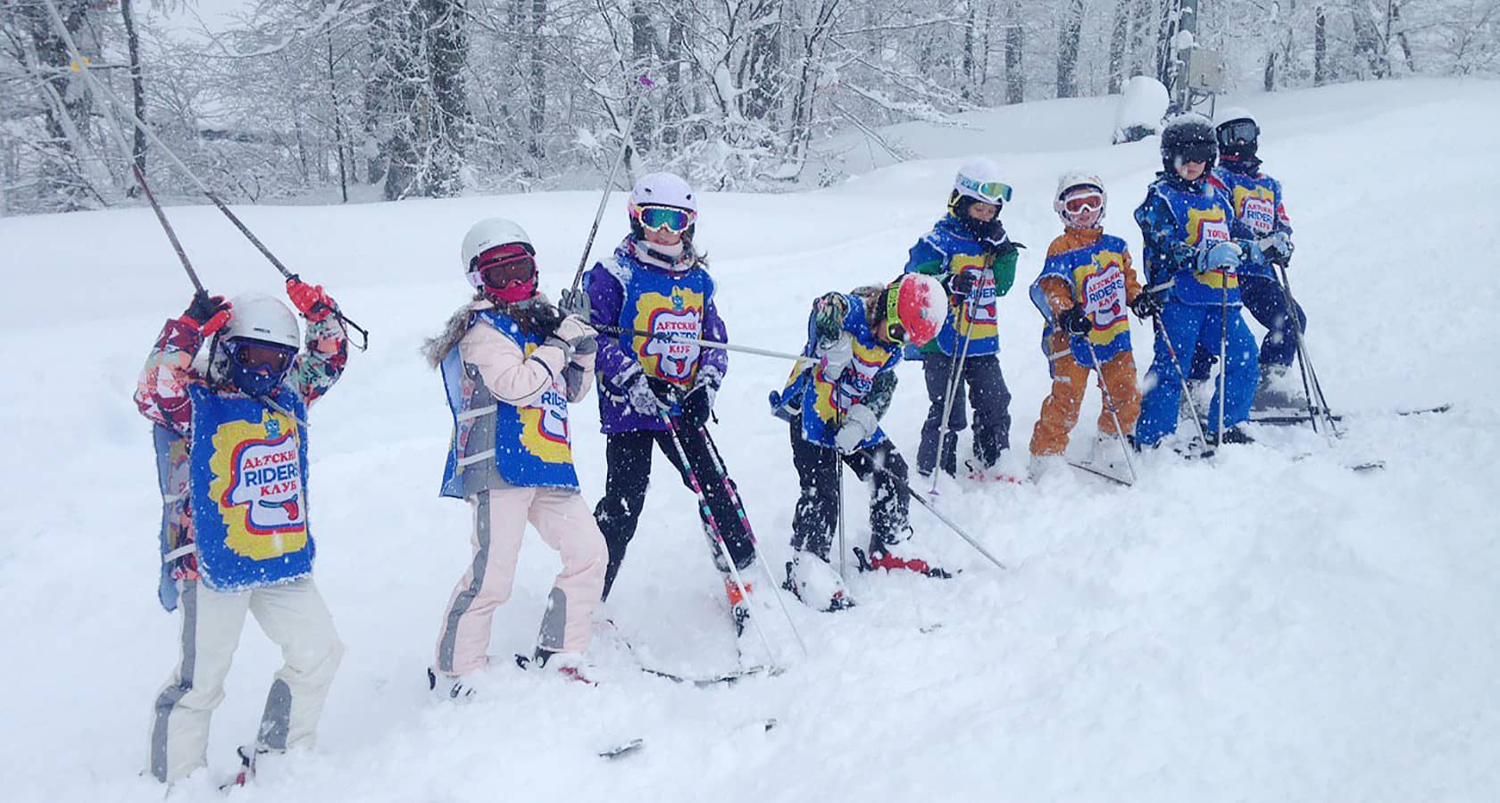 Riders camp. Школа юного горнолыжника. Riders School.