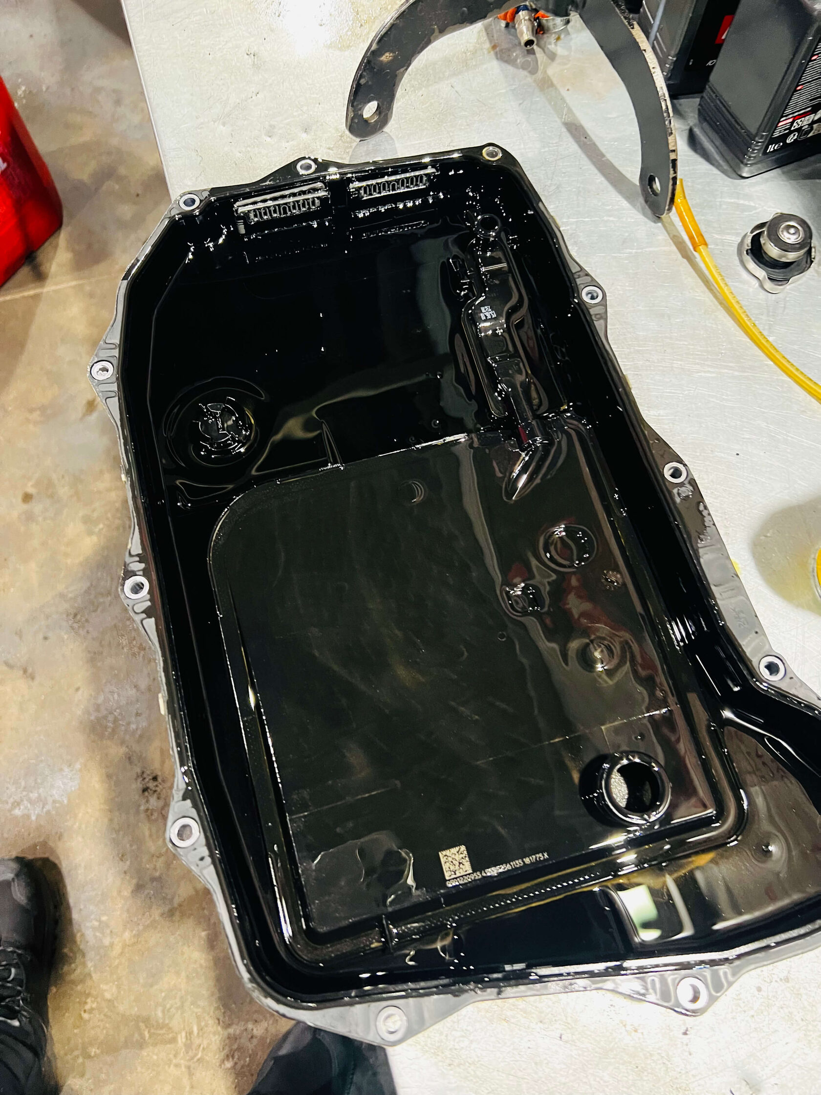 Осмотр поддона Состояние фильтра АКПП